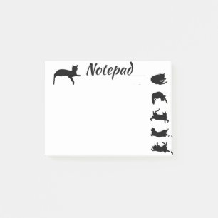 Cat Notes Post it Pad
