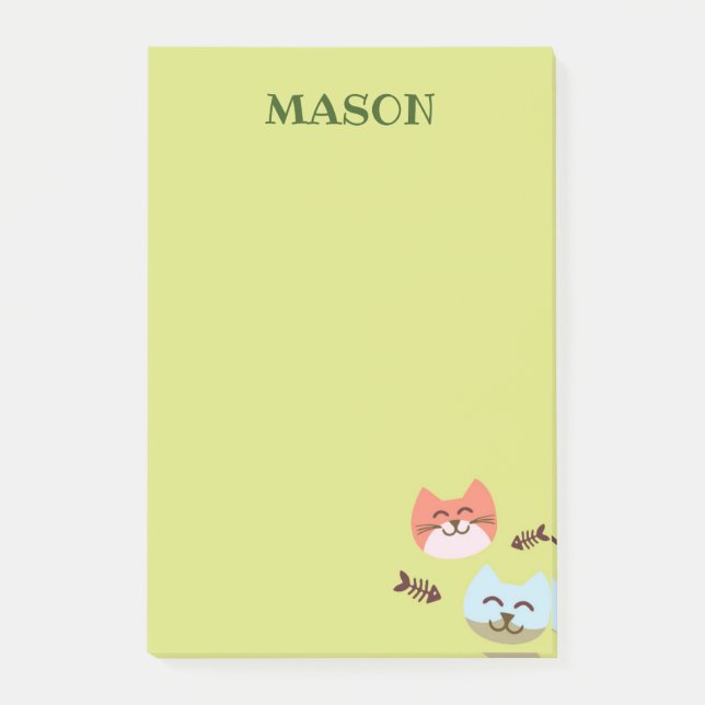 Cat notes Stationery (Front)