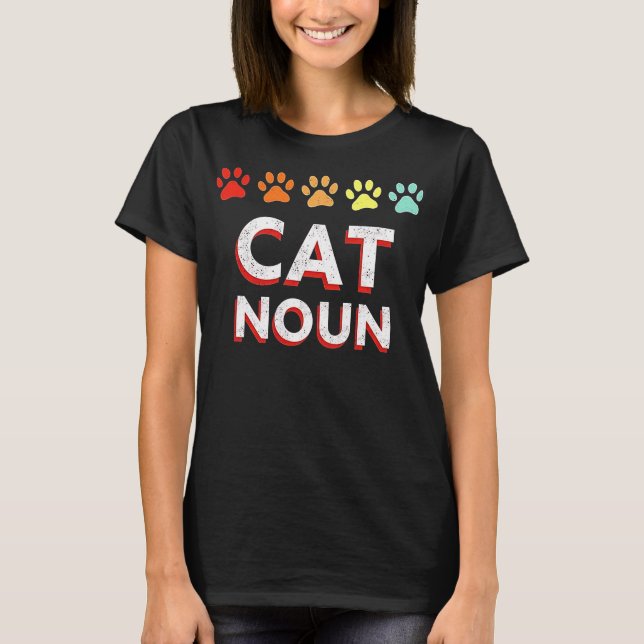 CAT, noun T-Shirt (Front)