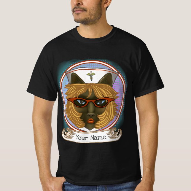 Cat nurse  T-Shirt (Front)