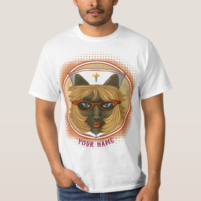 Cat Nurse t-shirt (Front)