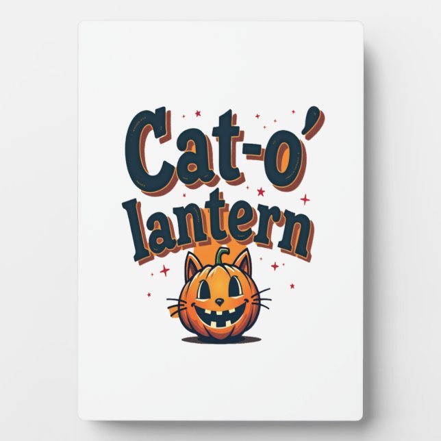 Cat-o'-lantern Plaque (Front)