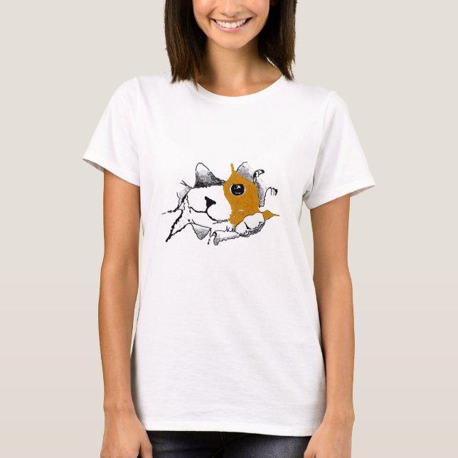 cat of the bag T-Shirt (Front)