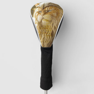 Cat Old Viking. Golf Head Cover