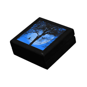 Cat on a Wire Blue Moon Gift Box