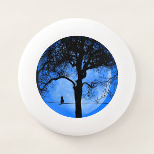 Cat on a Wire Blue Moon Tote Bag Wham-O Frisbee