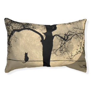 Cat on a Wire Full Moon Cat Bed