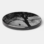 Cat on a Wire Full Moon Wireless Charger (Front 2)