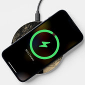 Cat on a Wire Full Moon Wireless Charger (Phone)