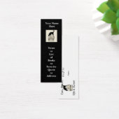 Cat on Books Mini Bookmark to Customize (Desk)