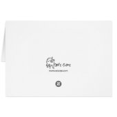 Cat on Couch Card (Back Horizontal)