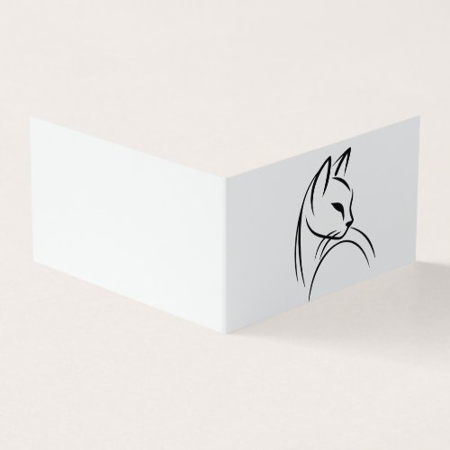 Cat one line minimalist design