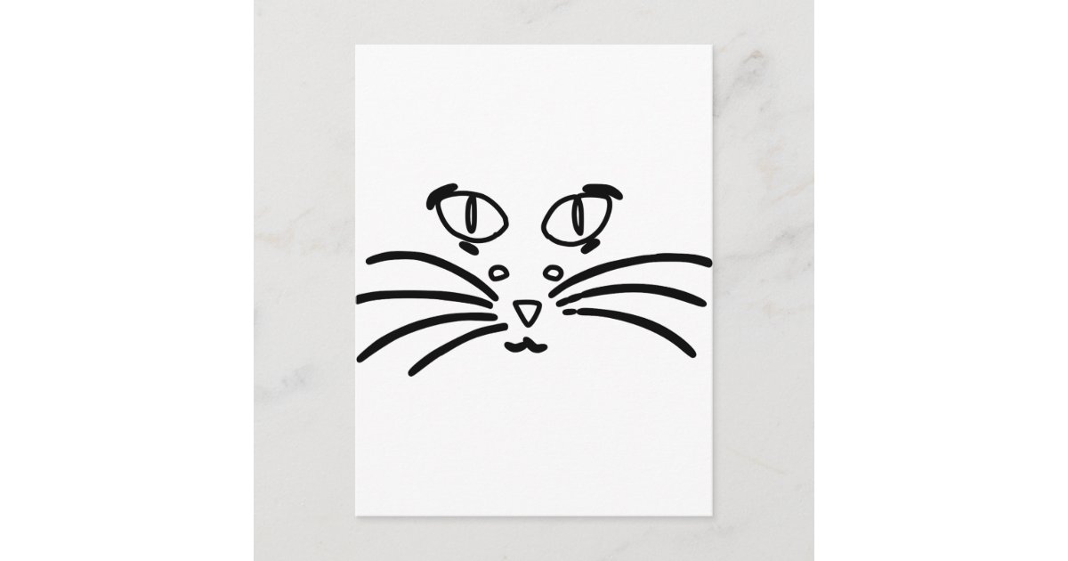 Cat or Mouse Optical Illusion Postcard Zazzle