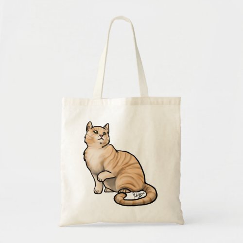 Cat Orange Tabby Tote Bag