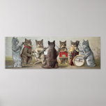 Cat Orchestra Poster at Zazzle