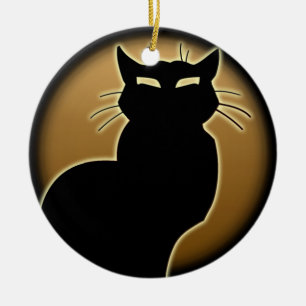Cat Ornament Personalized Cat Decoration Gift