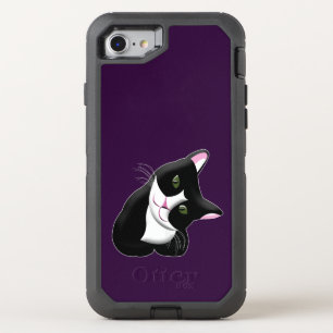 Cat OtterBox Defender iPhone SE/8/7 Case
