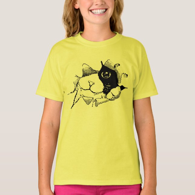 cat out the bag T-Shirt (Front)