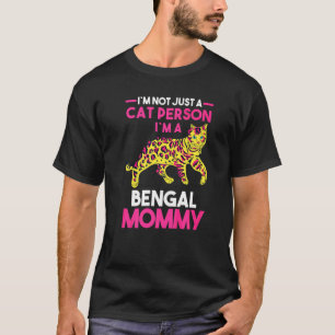 Cat Owner Bengal Mommy T-Shirt