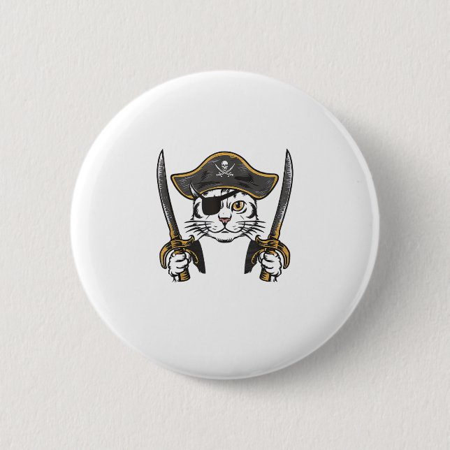 Cat Owner  Button (Front)