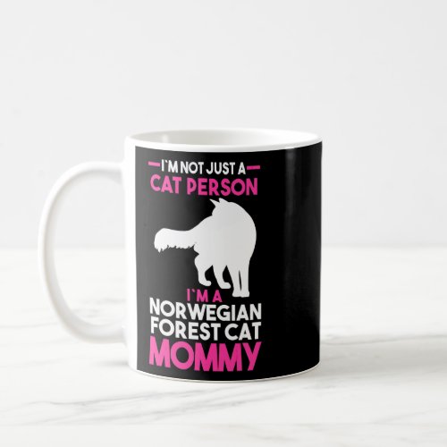 Cat Owner Norwegian Forest Mommy  Coffee Mug