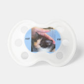 cat pacifier adorable kitten and the word cat (Front)