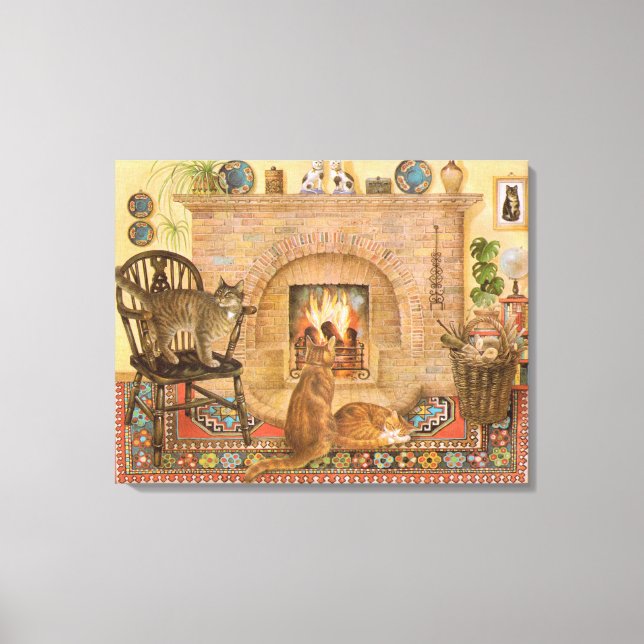 Cat Painting canvas  (Front)