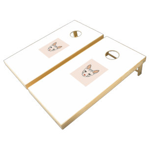 Cat Painting  Cornhole Set