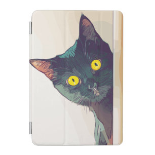 Cat Painting Pet Feline Animal iPad Mini Cover
