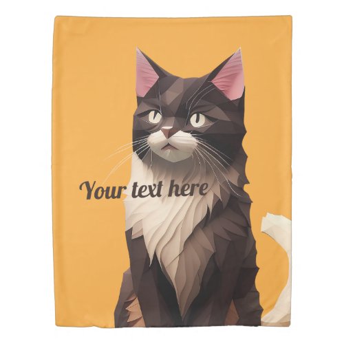 Cat Paper Cut Art Pet Care Food Shop Animal Clinic Duvet Cover