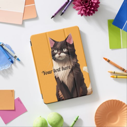 Cat Paper Cut Art Pet Care Food Shop Animal Clinic iPad Air Cover