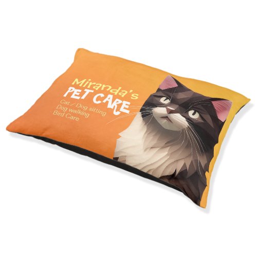 Cat Paper Cut Art Pet Care Food Shop Animal Clinic Pet Bed