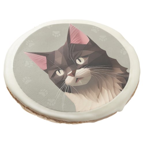 Cat Paper Cut Art Pet Care Food Shop Animal Clinic Sugar Cookie