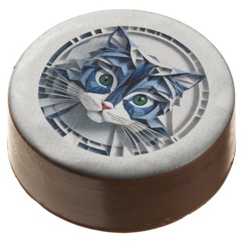 Cat Paper Origami Pet Care Grooming Animal Clinic Chocolate Covered Oreo