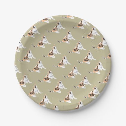 Cat Paper Plate