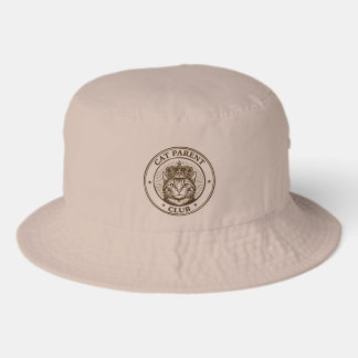 Cat Parent Club – For Humans Owned by Cats Bucket Hat