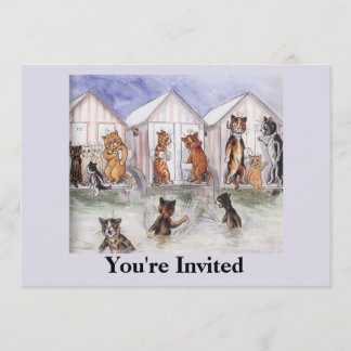Cat Party Invitation