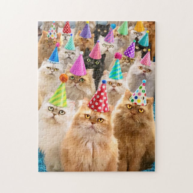 Cat Party Jigsaw Puzzle (Vertical)