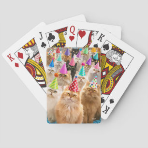 Cat Party Poker Cards