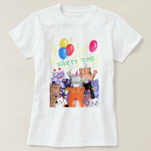 Cat Party T-Shirt