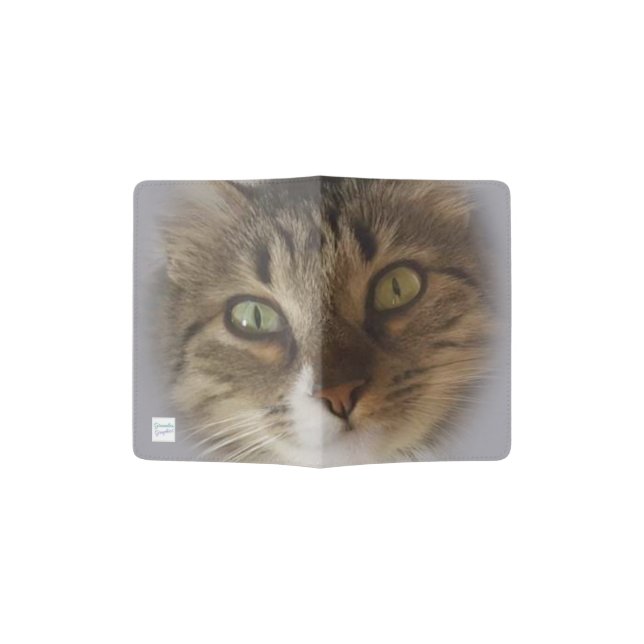 Cat Passport Holder with ABLA KEDI (Opened)