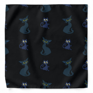 Cat pattern bandana