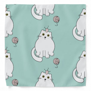 Cat pattern bandana