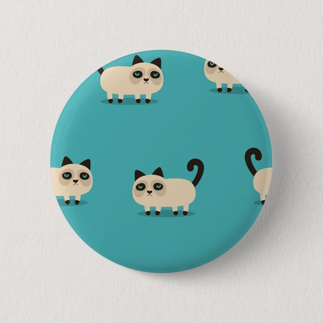 Cat pattern button (Front)