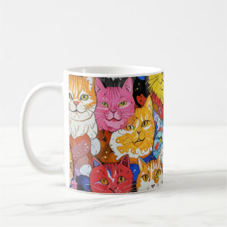 cat pattern cup