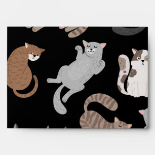 Cat pattern envelope