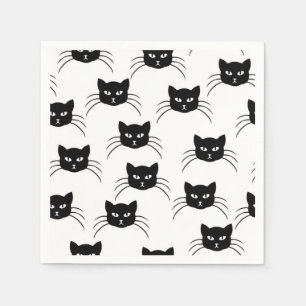 Cat pattern napkins