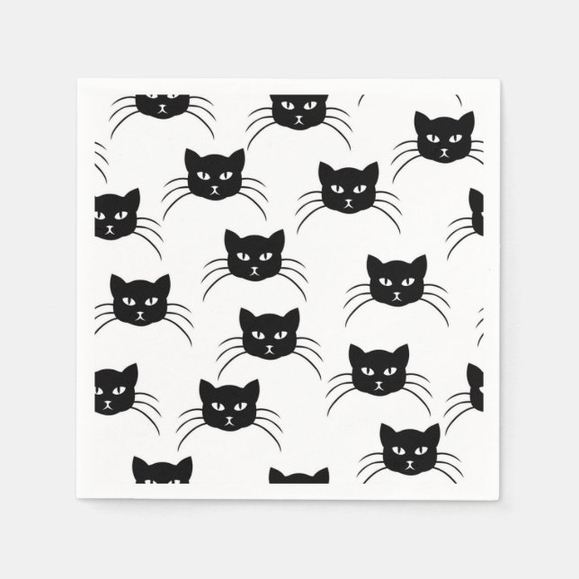 Cat pattern napkins (Front)