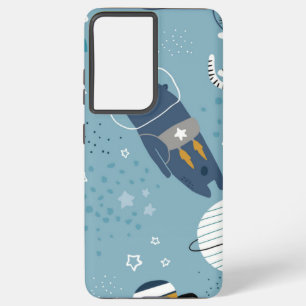 Cat pattern samsung galaxy s21 ultra case
