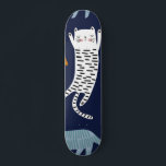 Cat pattern skateboard<br><div class="desc">For true lovers of cats</div>